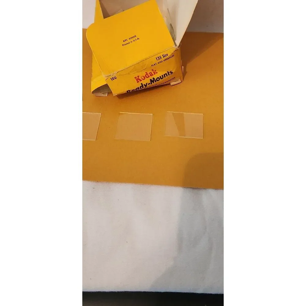Kodak Slide Cover Glass 2x2‎ In Thin